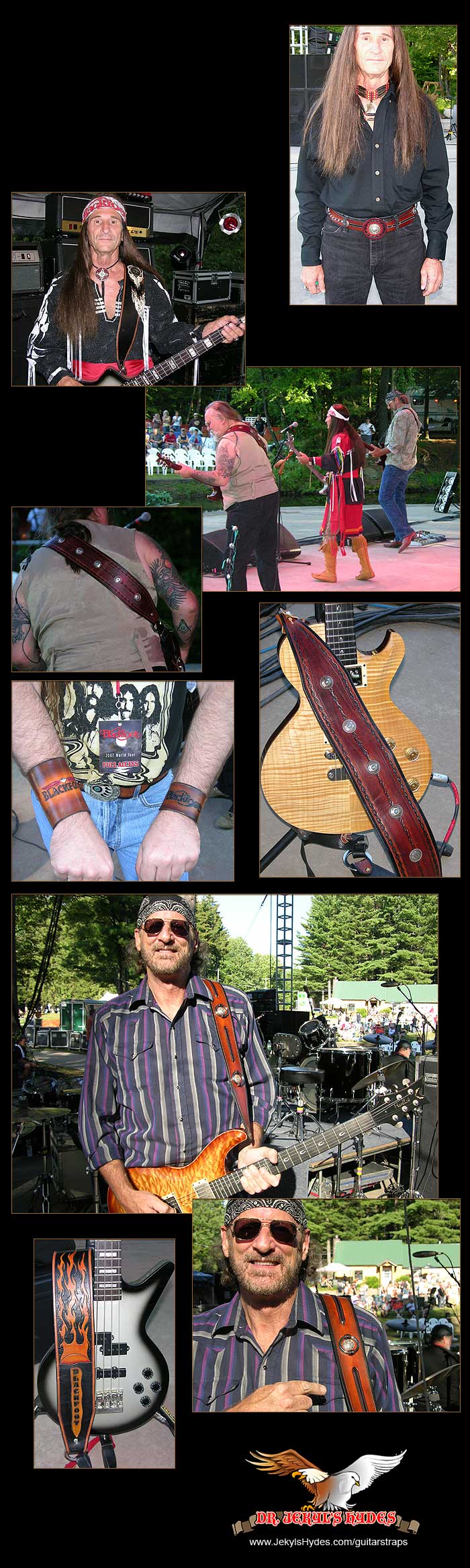 Dr. Jekyl's Hydes Guitar Straps 